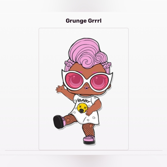 LOL Surprise Dolls Series 3 Confetti Pop Grunge Grrrl Family - Picture 4 of 6